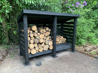 Log store with logs.