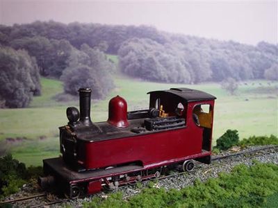 Welshpool & Llanfair Light Railway Hunslet.