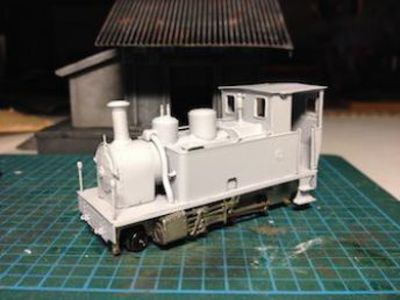 Neil Sayer Models La Meuse 009 from left hand side front — showing chassis a little better.