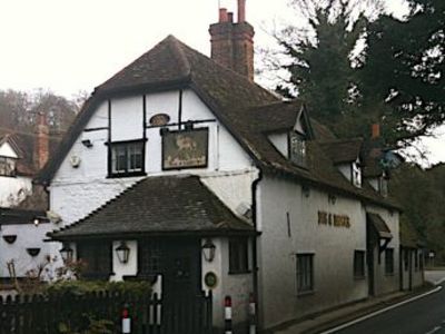 The Dog and Badger Pub Medmenham.