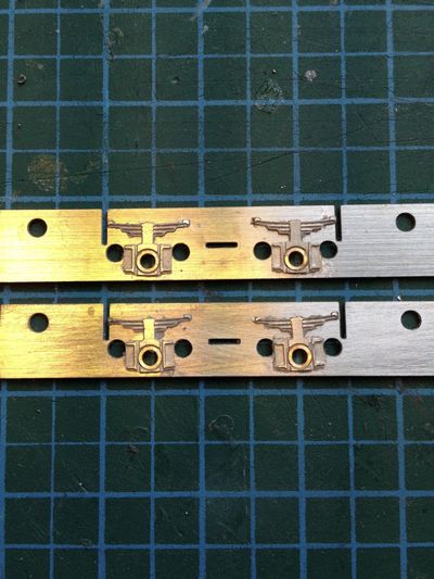 Small Run Batch Deutz — frames with suspension test fitted.