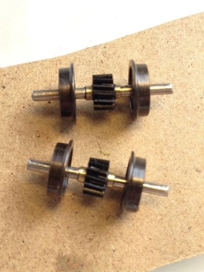 Small Run Batch Deutz — completed wheel-sets.