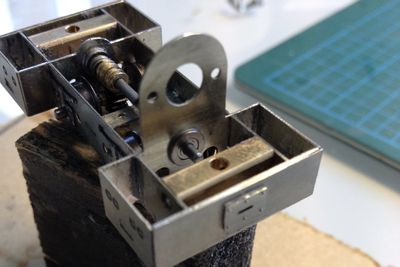 Small Run Batch Deutz — drive axle and motor mounts in place.