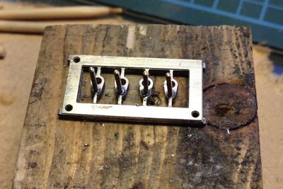 Small Run Batch Deutz OO9 kit — fly crank pins soldered in place.