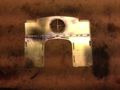 Small Run Batch Deutz — cab front detailing soldered on.