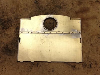 Small Run Batch Deutz — cab rear detailing soldered on.