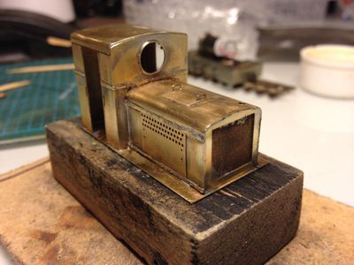 Small Run Batch Deutz — roof added to cab.