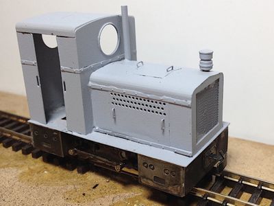 Small Run Batch Deutz — undercoated body on chassis.