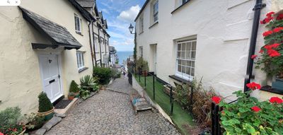 Cobbled street of Clovelly