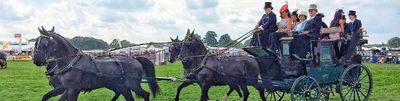 Coach and Horses at the Edenbridge and Oxted Show.