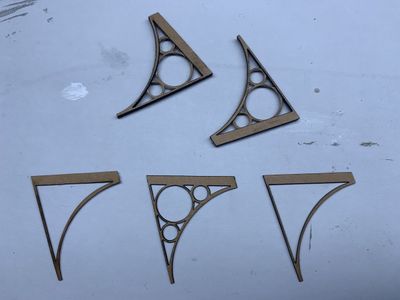 Front canopy parts