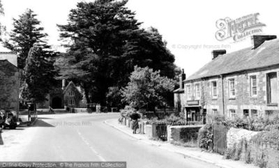 Tresillian cottages in 1955 ©Francis Frith.